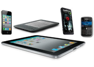 smartphone tablet ereader