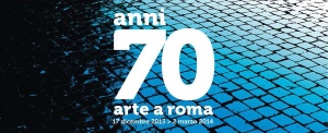 Anni 70 arte a roma