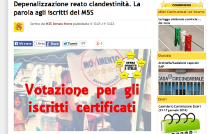 5s votazione immigrazione 14 01 14