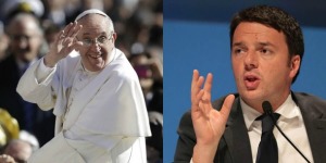 renzi-bergoglio