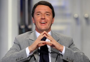 renzi sornione