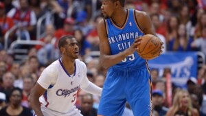 Kevin Durant e Chris Paul