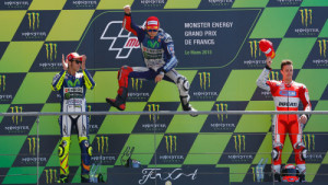 motogp le Mans 2015 lorenzo podio