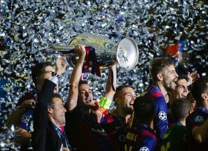 il barcellona campione