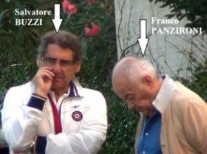 S. Buzzi e F. Panzironi in una foto esclusiva di Dagospia