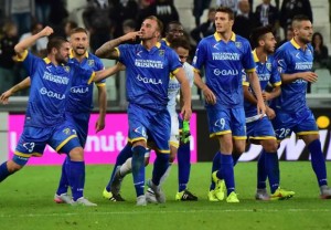 frosinone primo punto in serie a