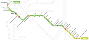 metro c mappa