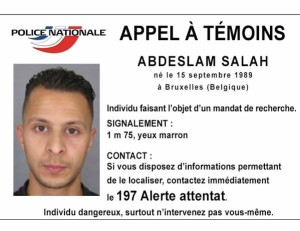 La foto segnaletica di Abdeslam Salah 