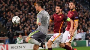 roma real madrid cr7