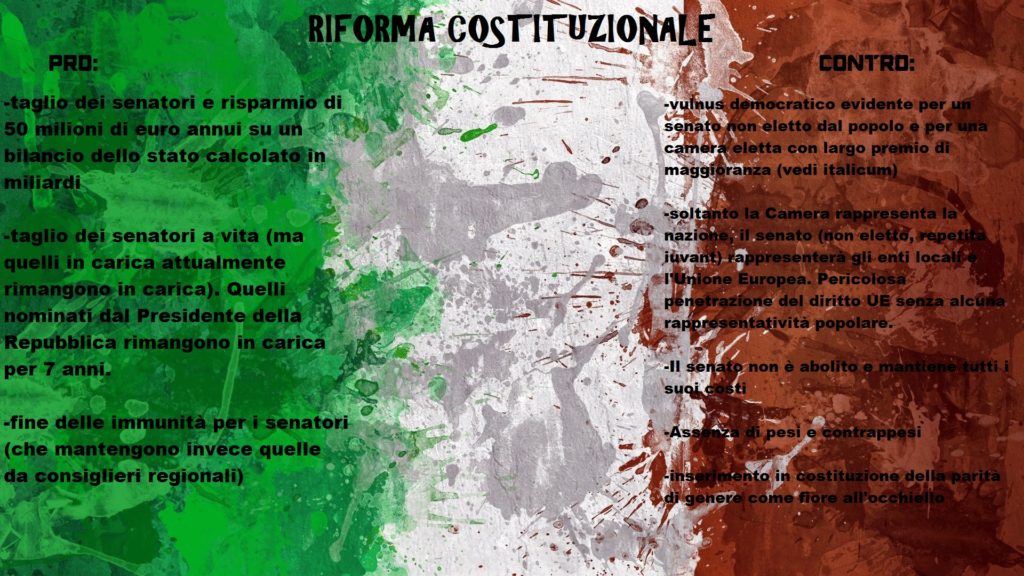 Riforma costituzionale