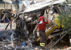 Tragedia treni in Puglia