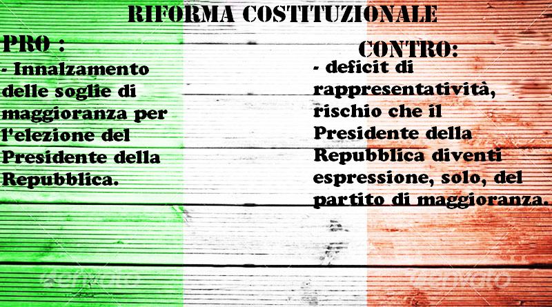 riforma costituzionale