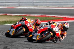 Pedrosa sorpassa Marquez