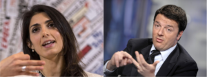 Raggi contro Renzi e Malagò