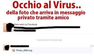 virus su facebook