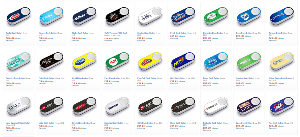 Amazon dash button