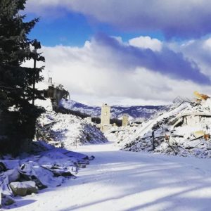 torna il gelo nelle zone terremotate