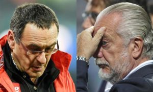 De Laurentiis contro Sarri