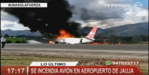 incidente aereo perù