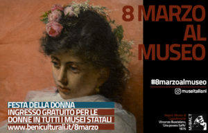 8 marzo musei gratis