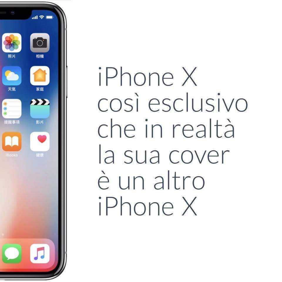 ironia web iPhone X