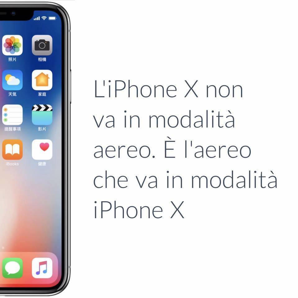 ironia web iPhone X