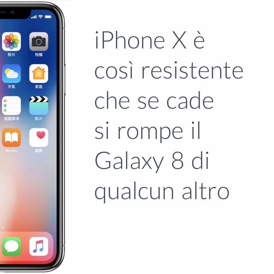 ironia web iPhone X