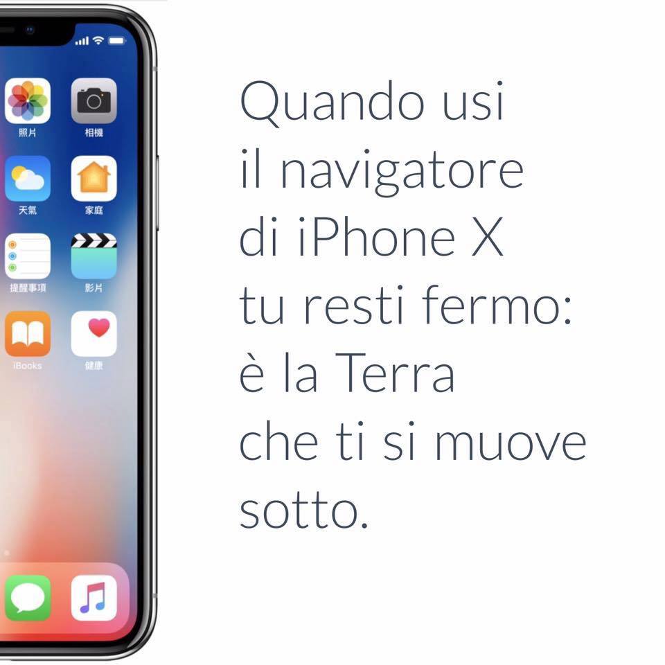 ironia web iPhone X