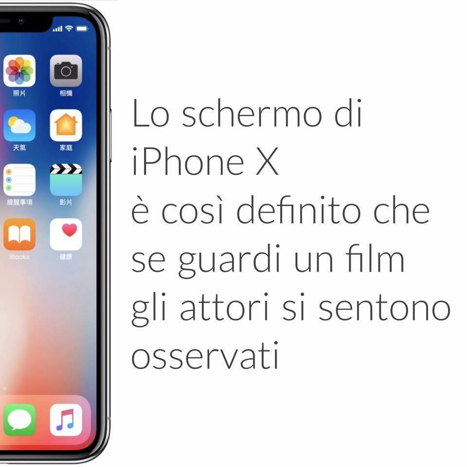 ironia web iPhone X