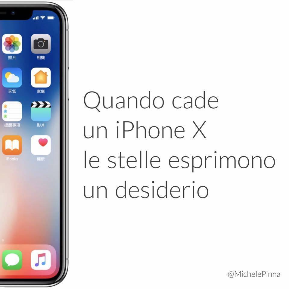 ironia web iPhone X