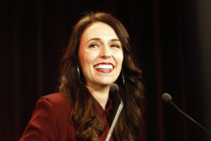 La leader neozelandese Jacinda Ardern