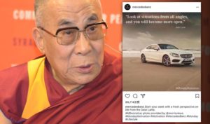 Mercedes e Dalai Lama