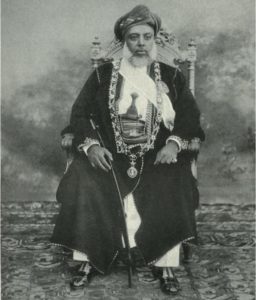 Hamoud bin mohammed- sultano di Zanzibar dal 27 agosto 1896 al 18 luglio 1902