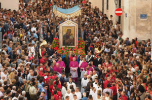 processione bloccata